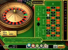What do the numbers and colors on the roulette board mean?